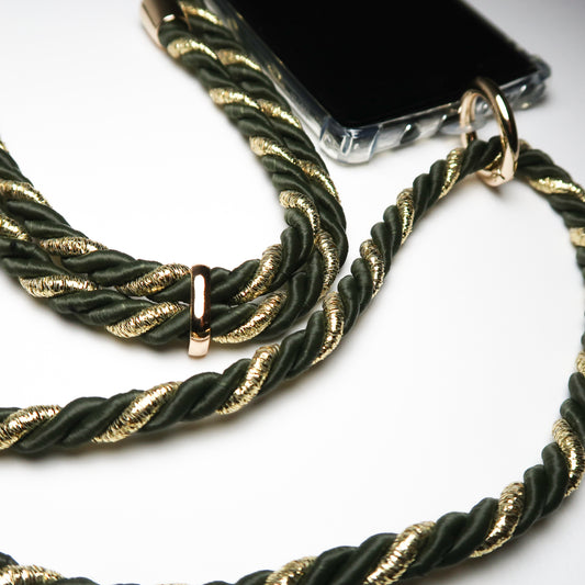 TEK ASKI - Tüm Telefonlara Uyumlu | CUERDA - Yeşil Gold