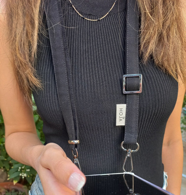 LINO DOUBLE BLACK / Telefon Askısı & Kılıf
