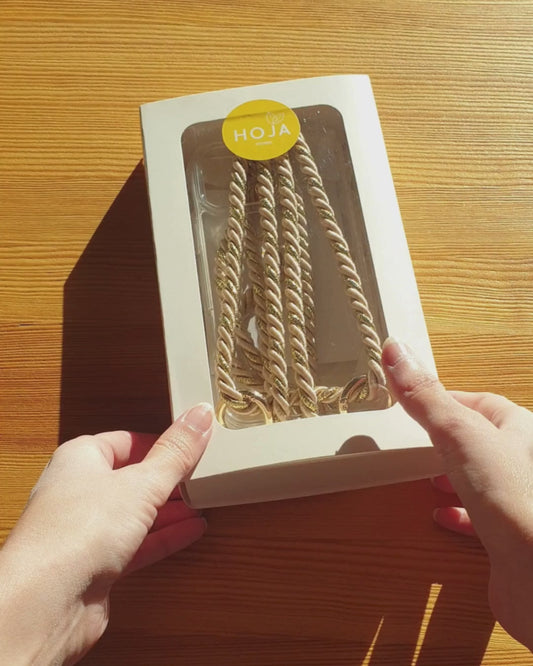 KILIF İLE ASKI | CUERDA - Krem Gold