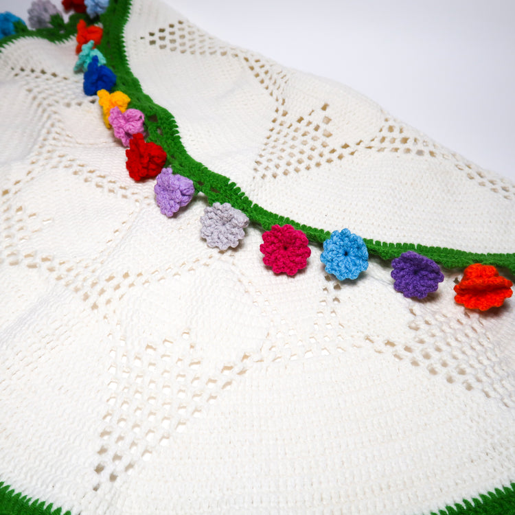 ÖRGÜ MİNİ ÇİÇEK BUKETİ - ÖRTÜ | 54 CM