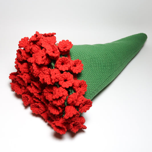 ÖRGÜ ÇİÇEK BUKETİ BATTANİYE - KOLTUK ŞALI