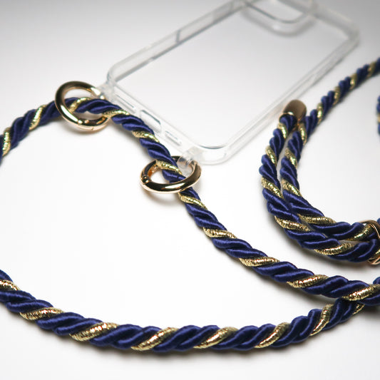 CUERDA | Lacivert Gold / Telefon Askısı & Kılıf
