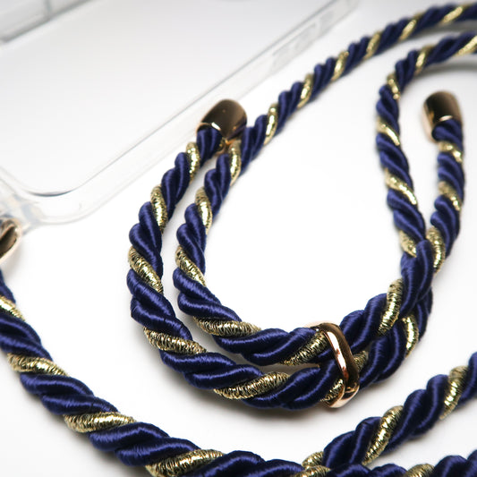 CUERDA | Lacivert Gold / Telefon Askısı & Kılıf
