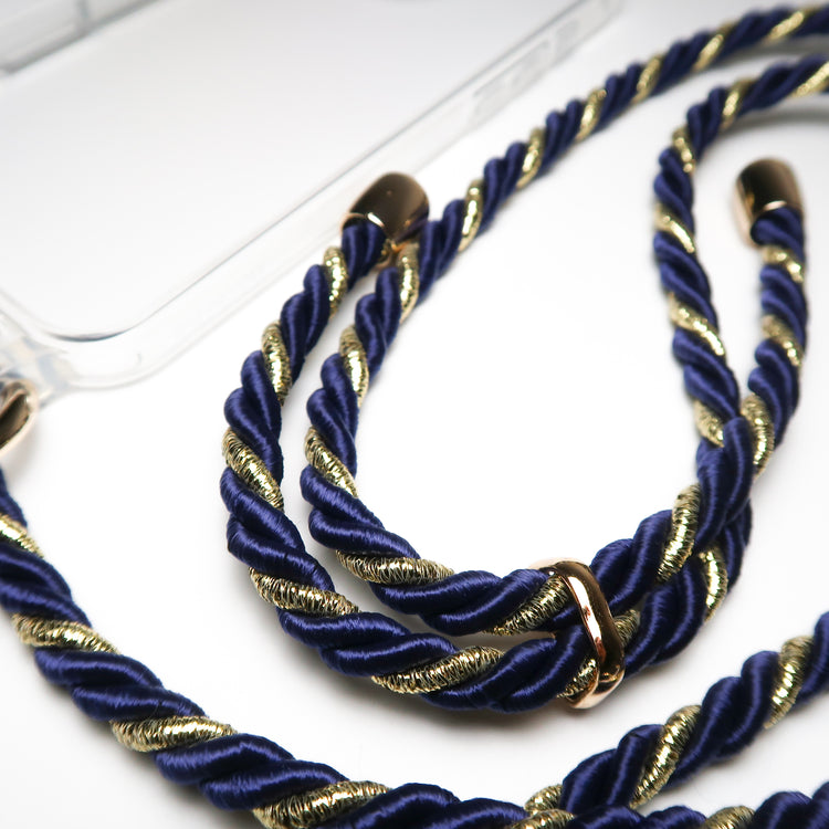 CUERDA | Lacivert Gold / Telefon Askısı & Kılıf